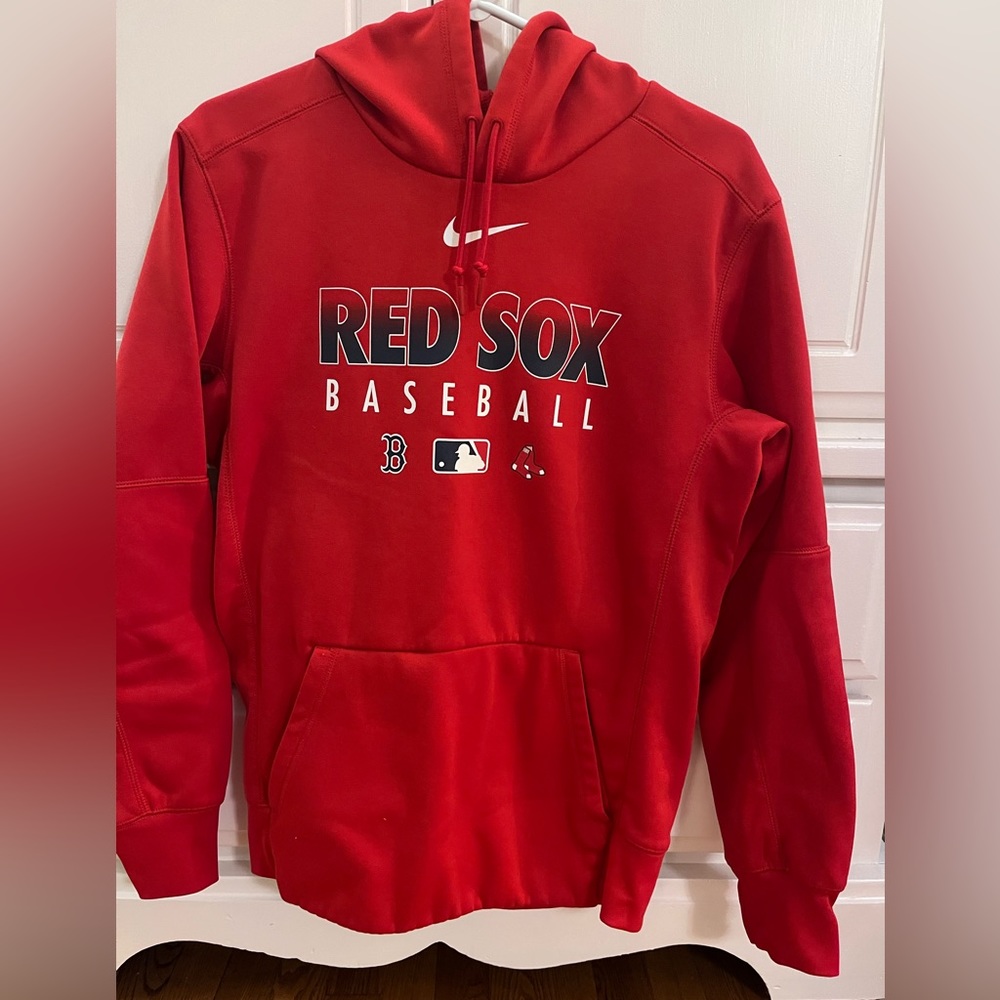Boston Red Sox Nike Authentic Collection Therma Performance Pullover Hoodie